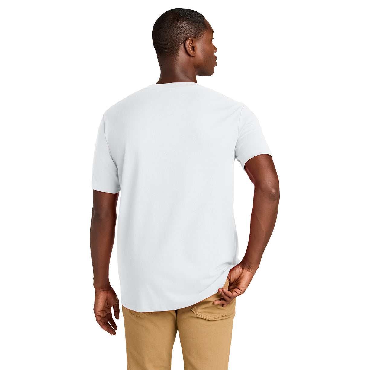 Black T-Shirts - District - Recycled Cotton Blend