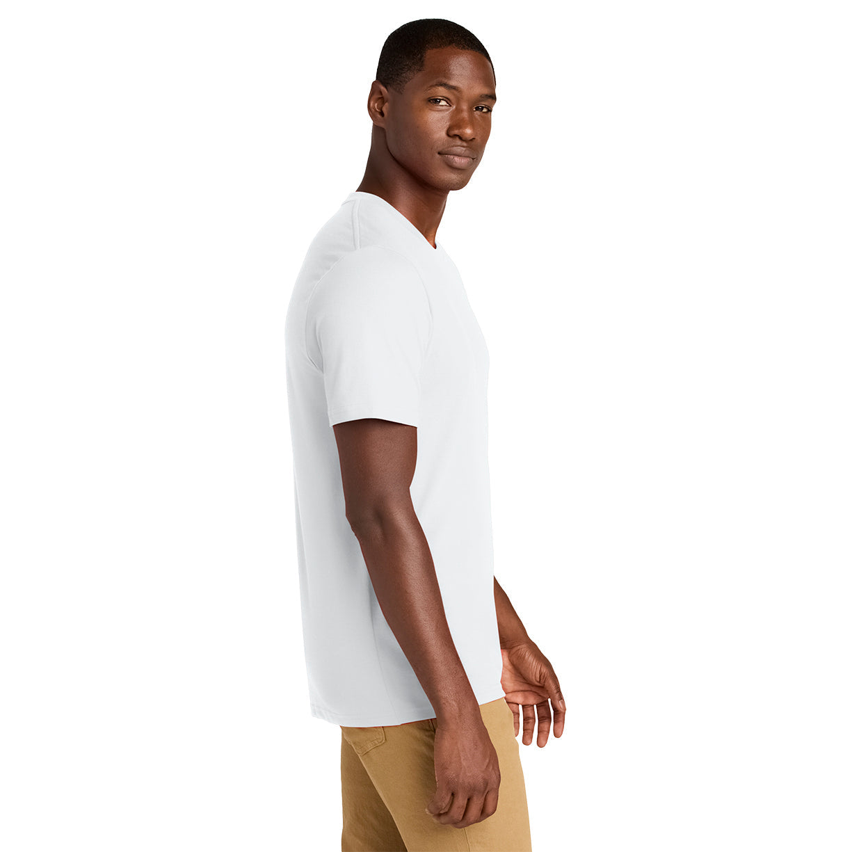 Black T-Shirts - District - Recycled Cotton Blend