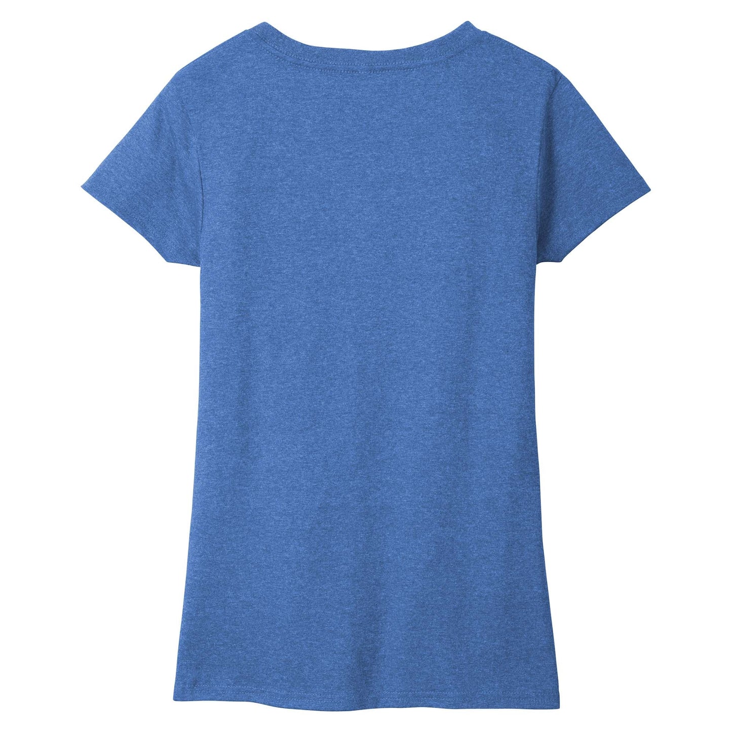 Black T-Shirts - District - Soft Eco-Friendly V-Neck - Fashion