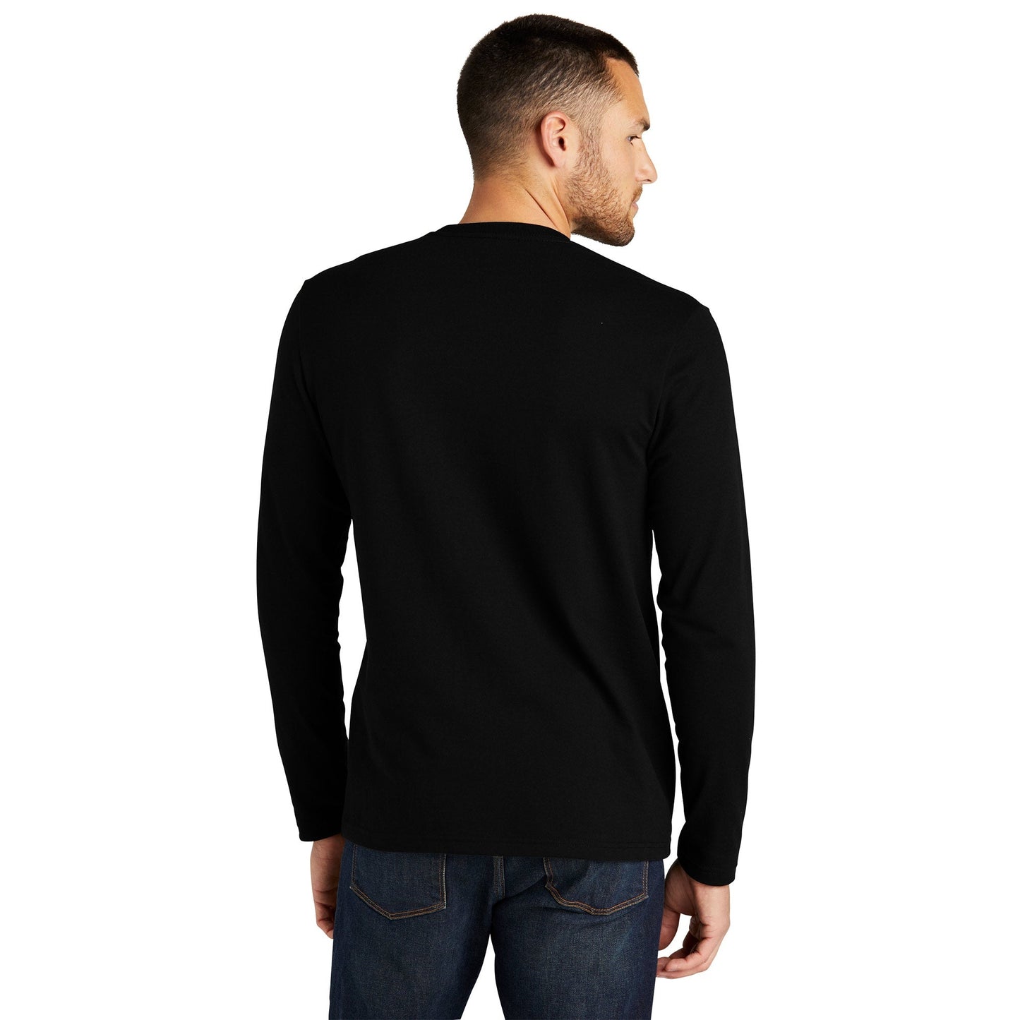 Black T-Shirt - District - Recycled Fabric Quality