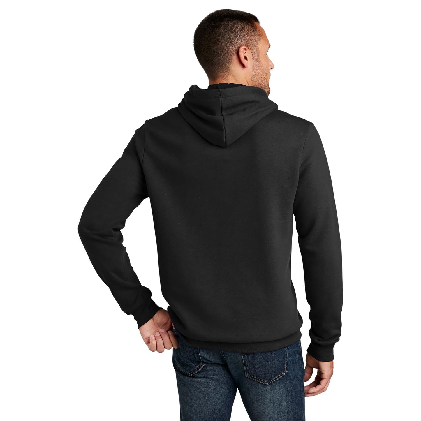 Black Sweatshirts - Cozy Hoodie - District - Soft Fleece