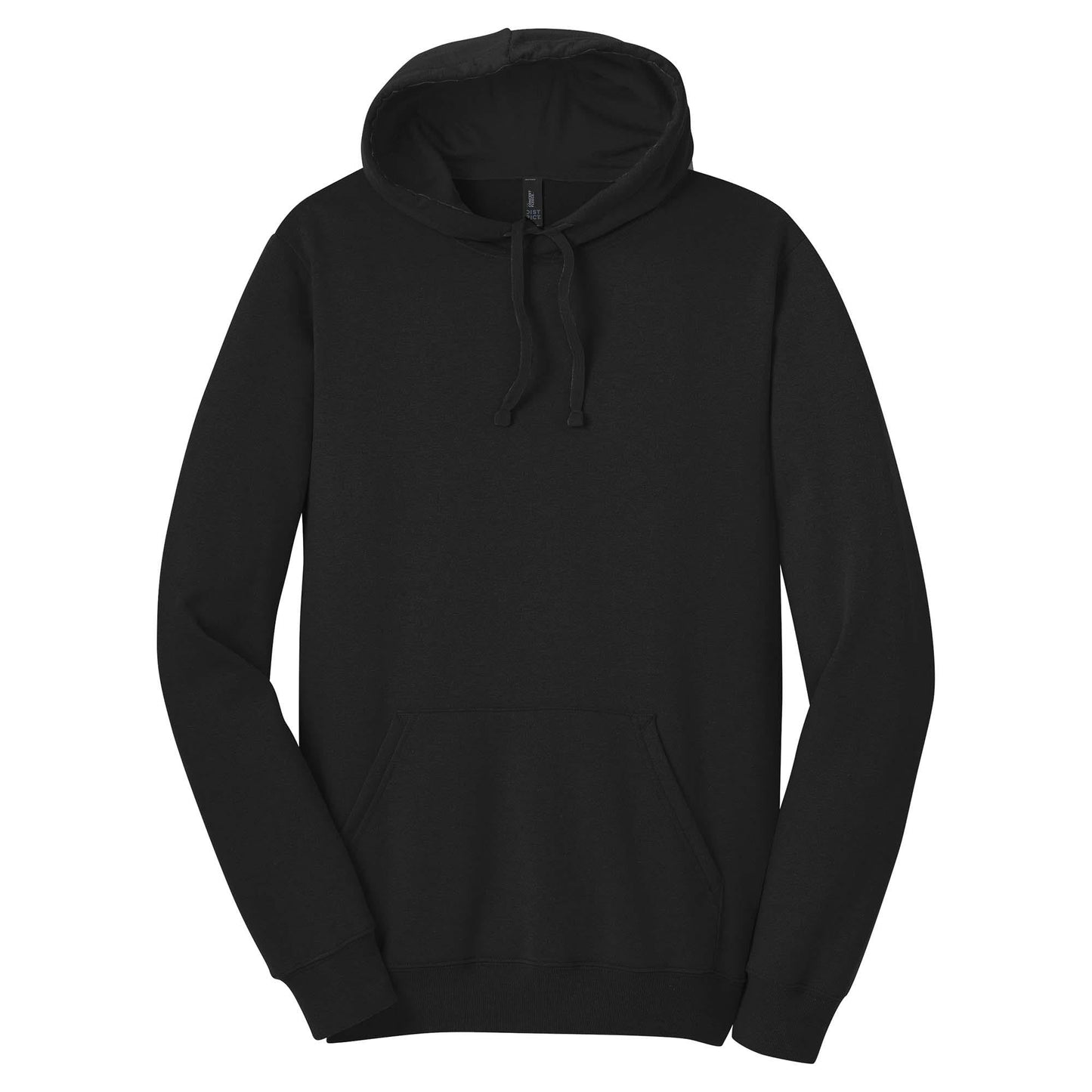 Black Sweatshirts - Cozy Hoodie - District - Soft Fleece