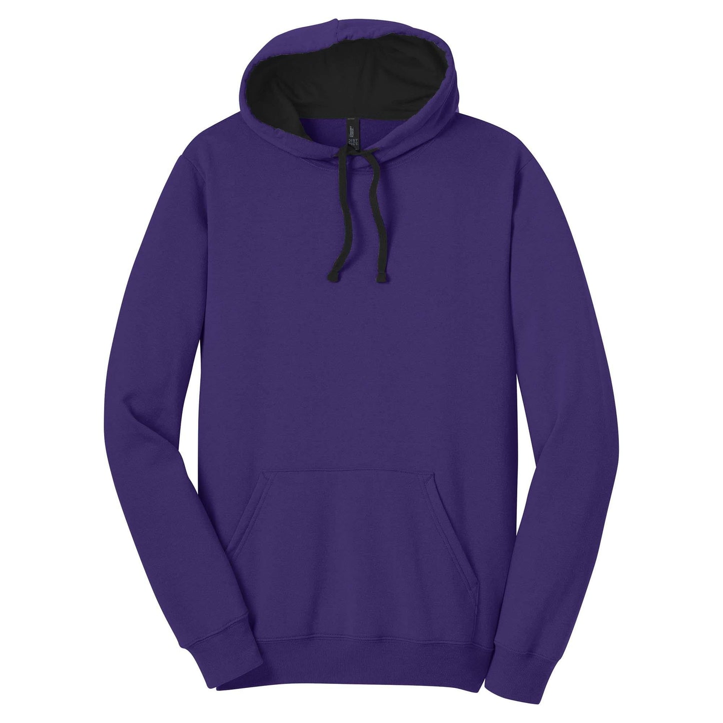 Black Sweatshirts - Cozy Hoodie - District - Soft Fleece