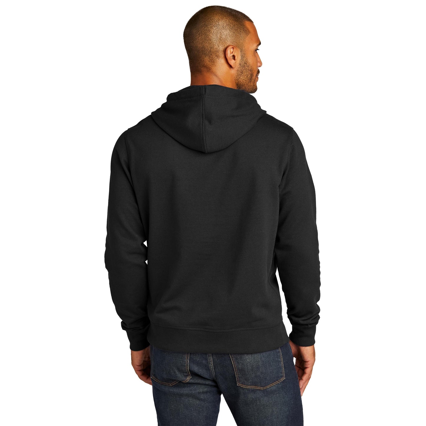 Black Sweatshirts - District - Eco-Friendly Hoodie