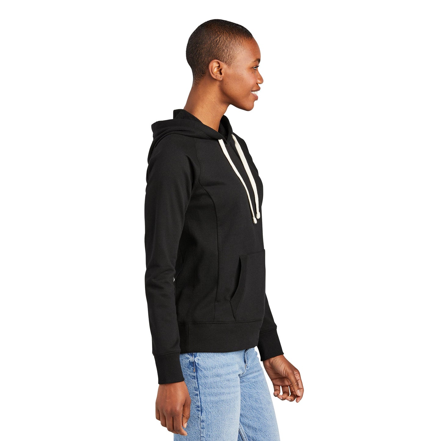 Black Sweatshirts - District - Eco-Friendly Fleece