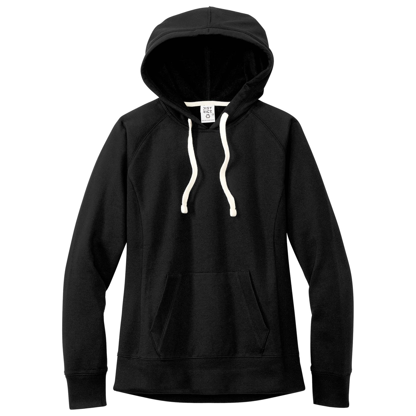 Black Sweatshirts - District - Eco-Friendly Fleece