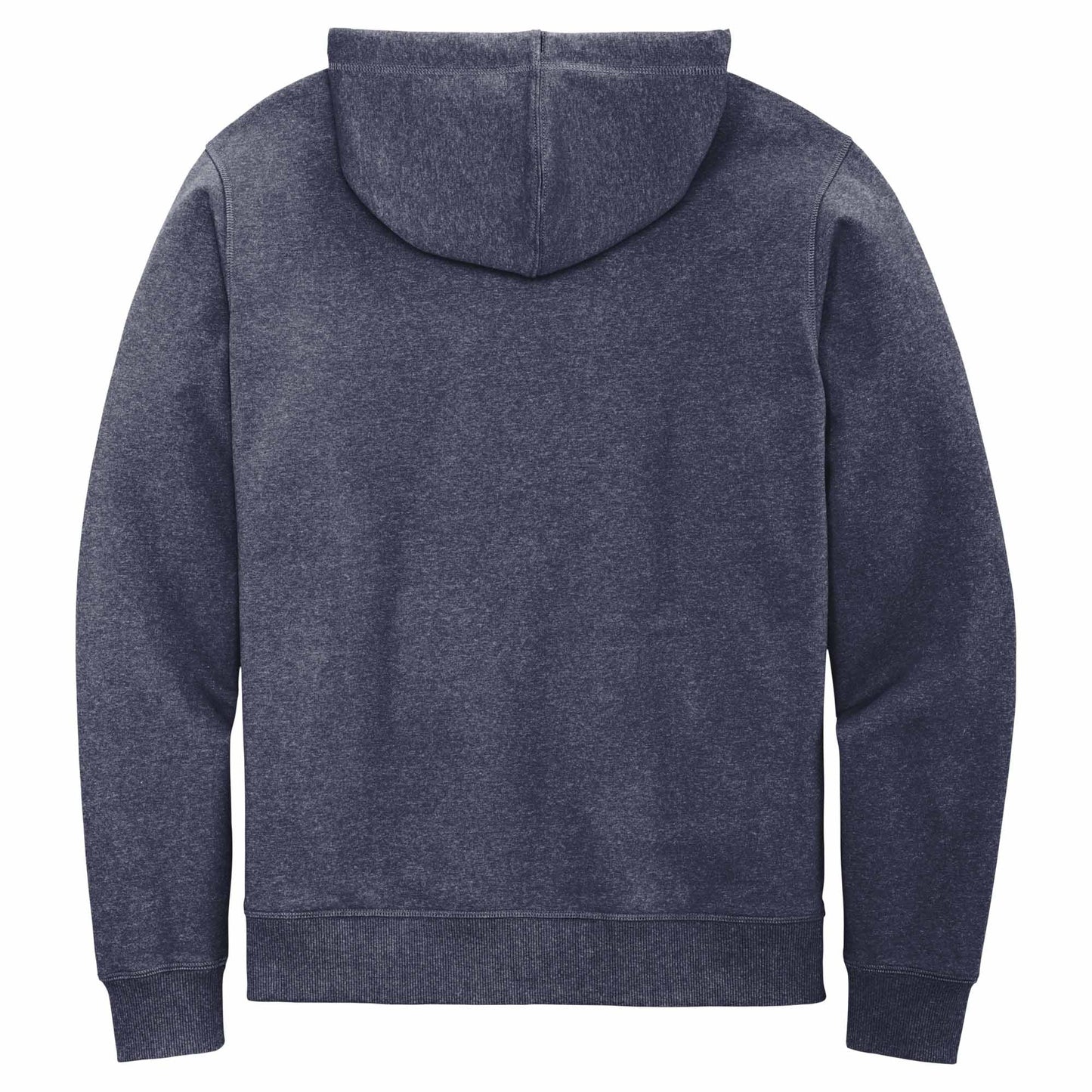 Black Fleece Hoodie - District - Unique Reclaimed Fabric