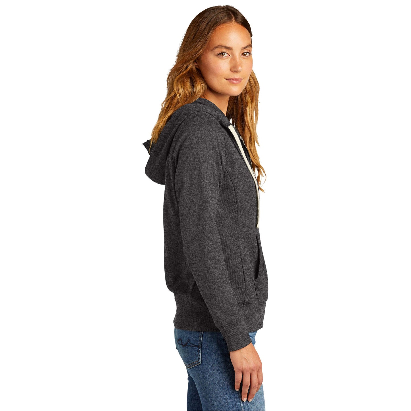 Black Sweatshirts - District - Recycled Fleece Hoodie
