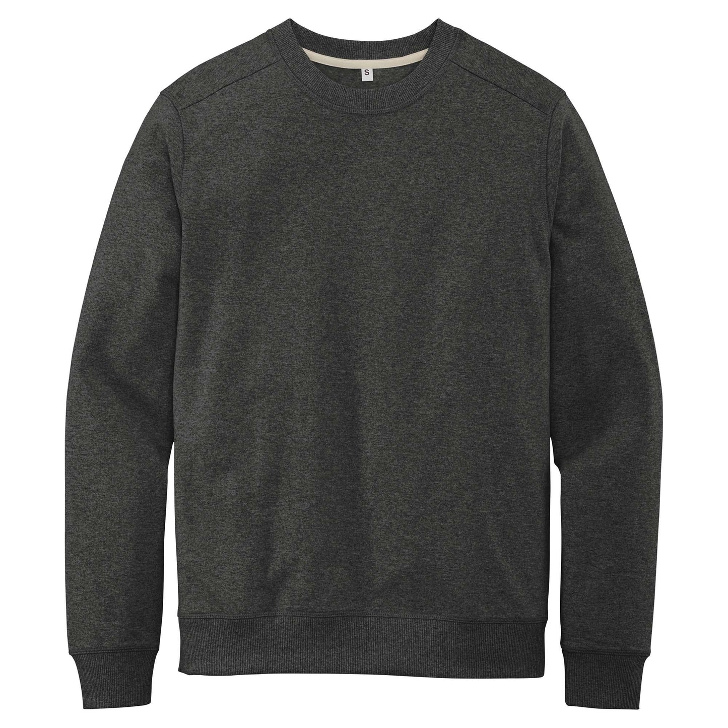 Black Sweatshirts - District - Eco-Friendly Fabric, Comfort