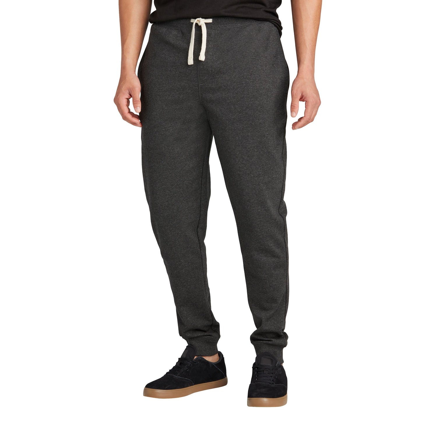 Black Eco Sweatpants - District - Comfortable Fleece