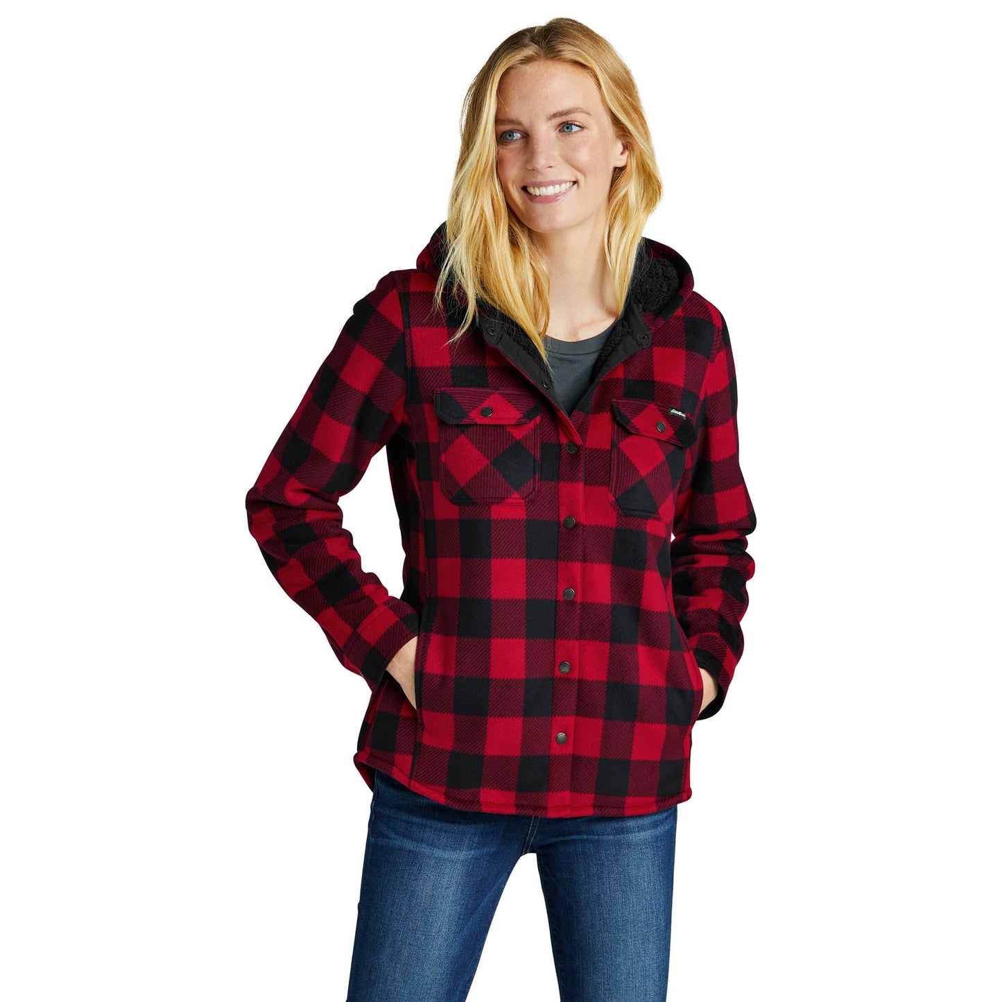 Radish Black Jackets - Eddie Bauer - Fleece Lined Comfort