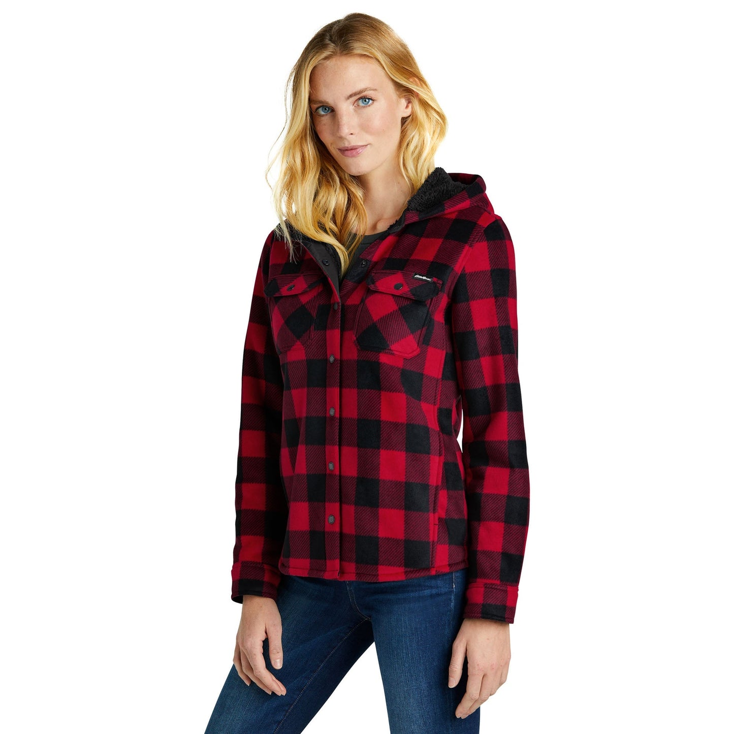 Radish Black Jackets - Eddie Bauer - Fleece Lined Comfort