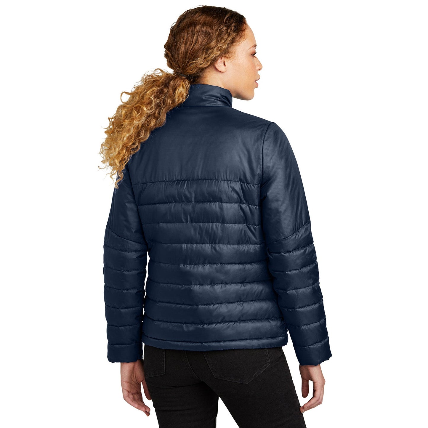 Deep Black Jackets - Eddie Bauer - Quilted Design