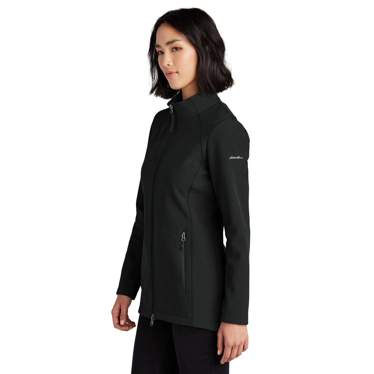 Deep Black Jackets - Eddie Bauer - Soft Shell Comfort