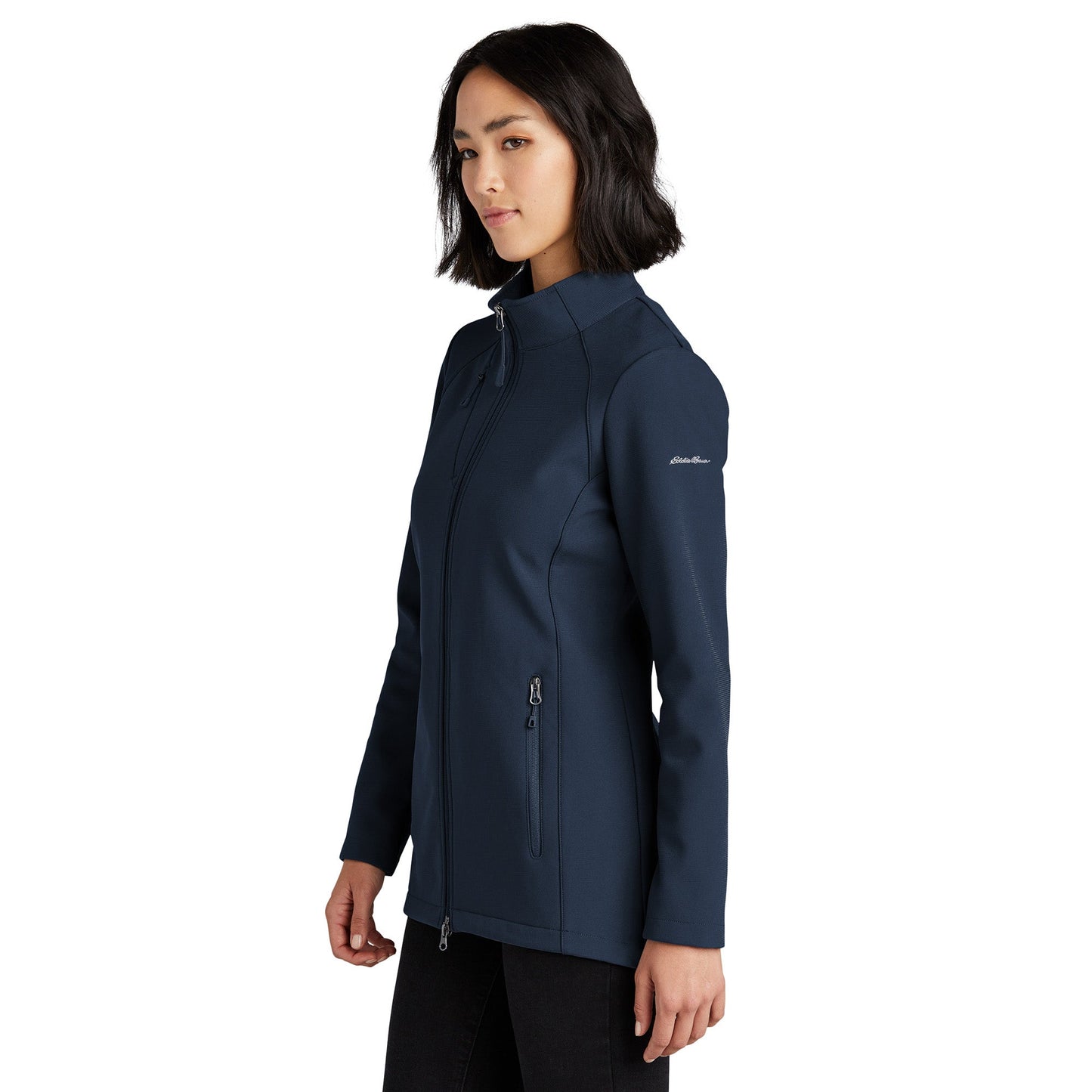 Deep Black Jackets - Eddie Bauer - Soft Shell Comfort