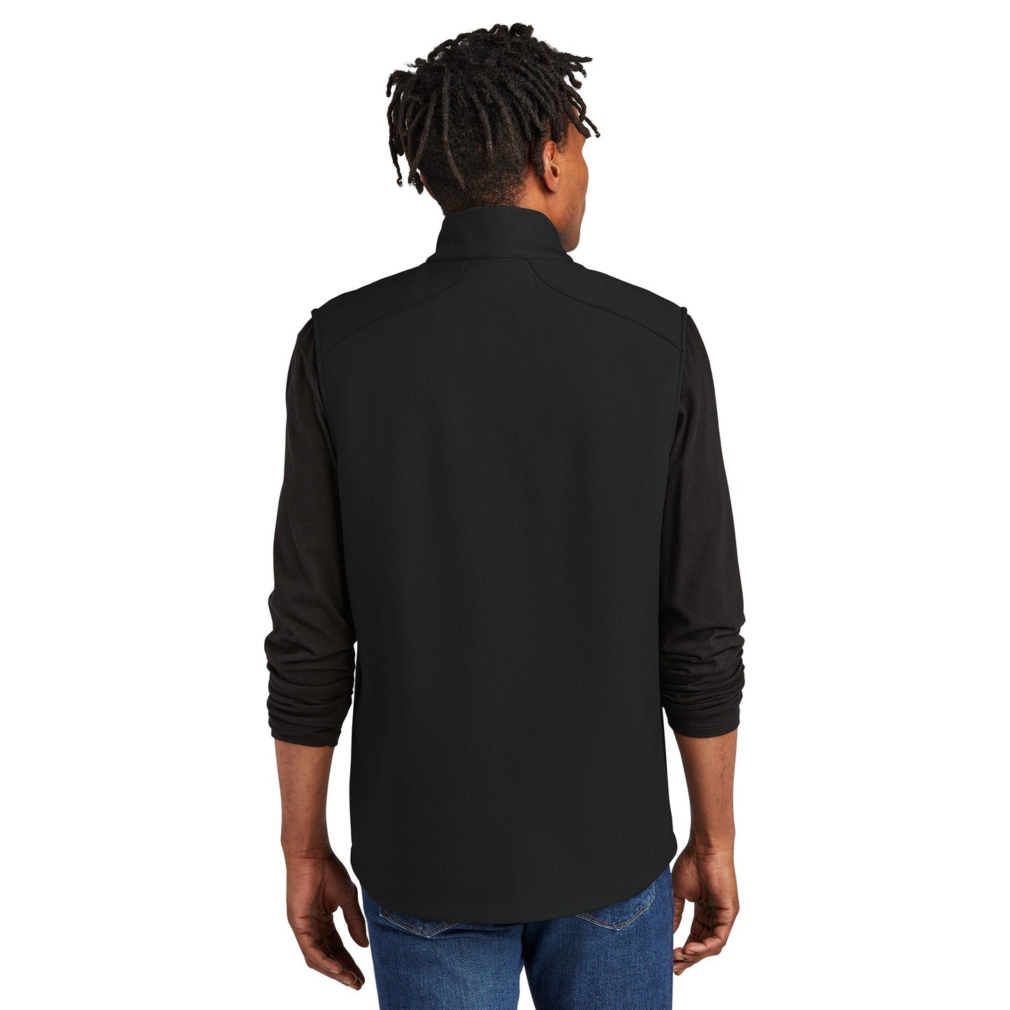 Deep Black Vests - Eddie Bauer - Stretch Soft Shell