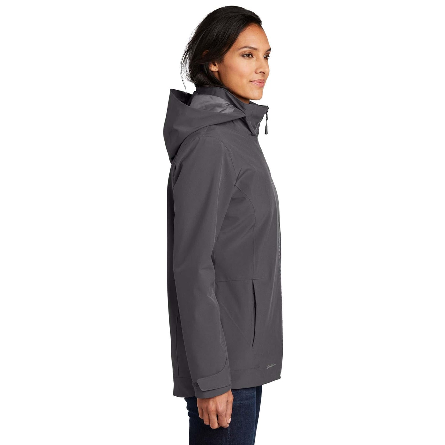 Black/Storm Grey Jacket - Eddie Bauer - Weatherproof Design