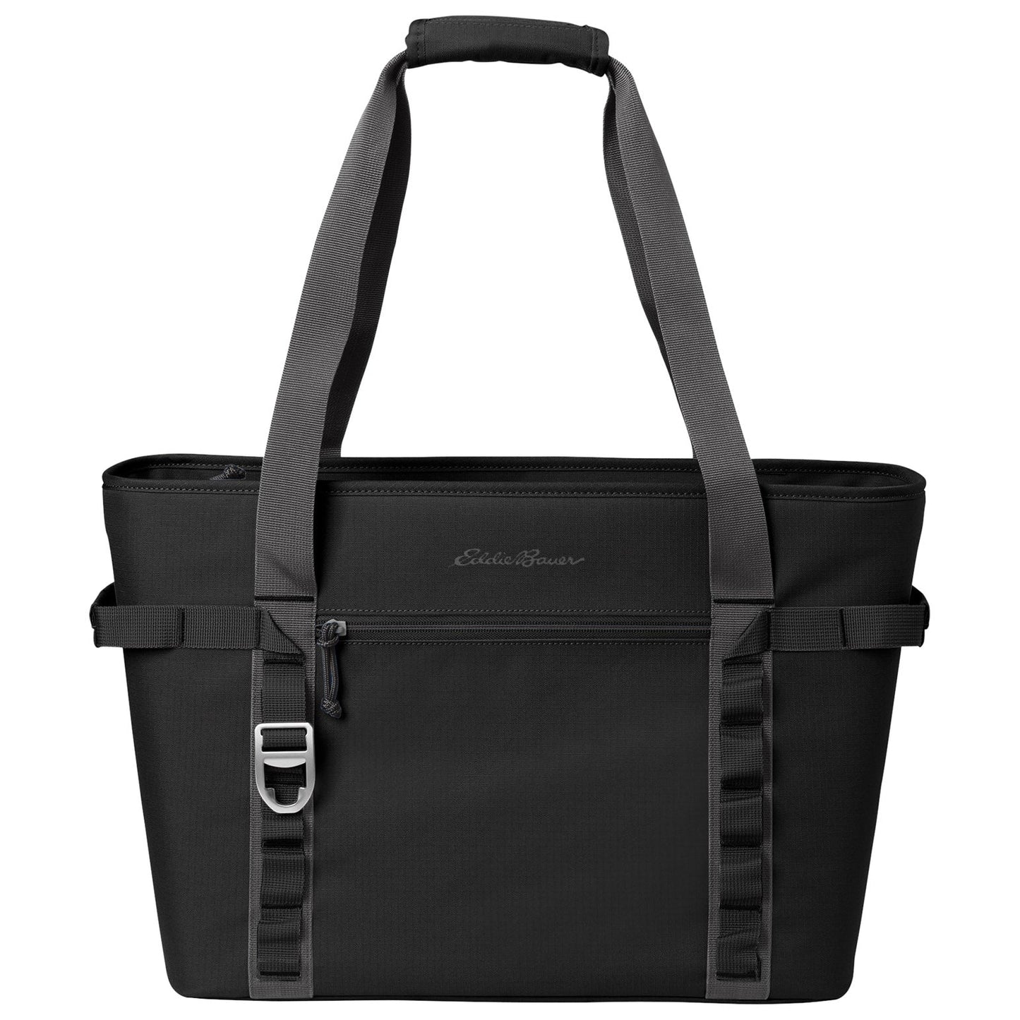 Black/Grey Steel Tote Bag - Eddie Bauer - Insulated Design