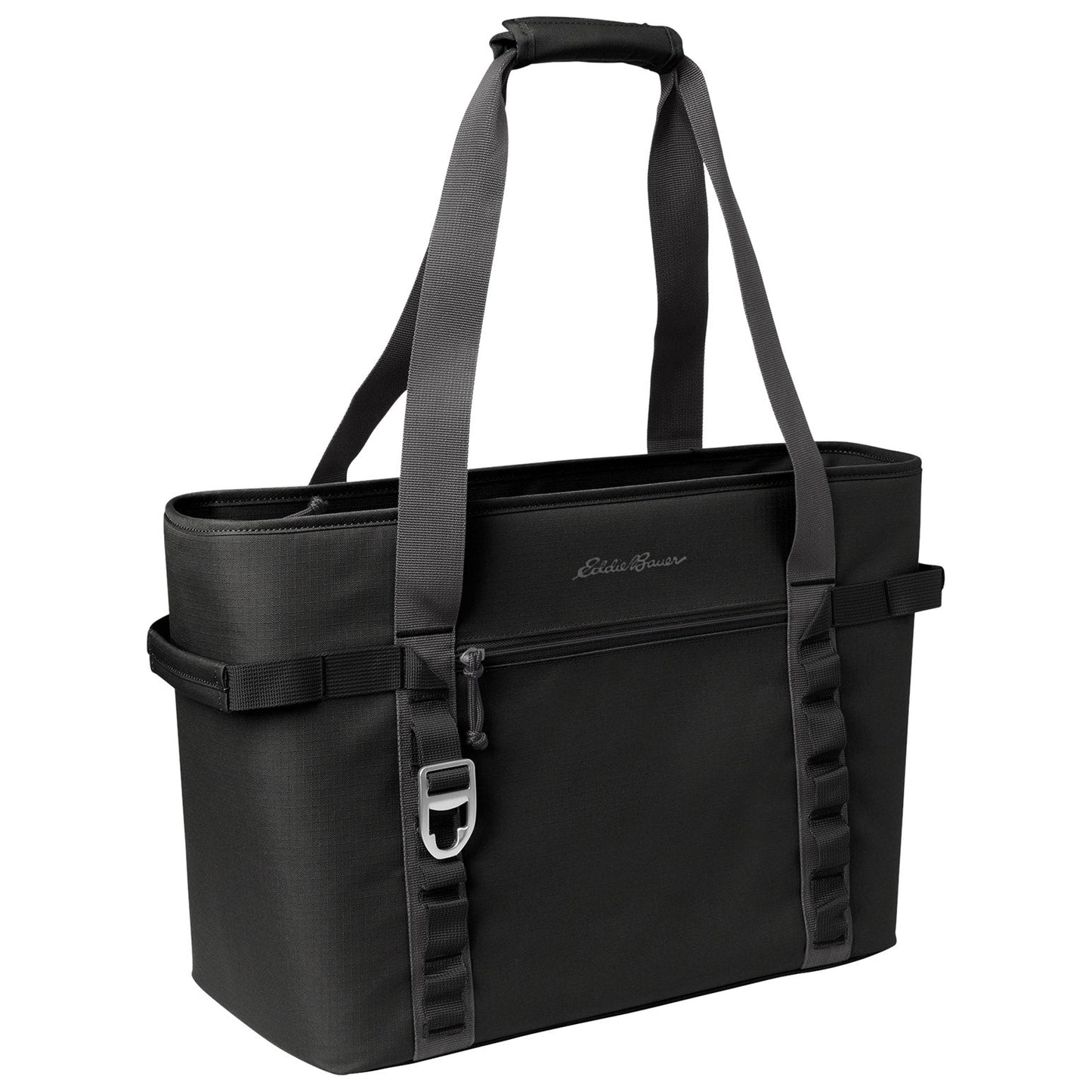 Black/Grey Steel Tote Bag - Eddie Bauer - Insulated Design