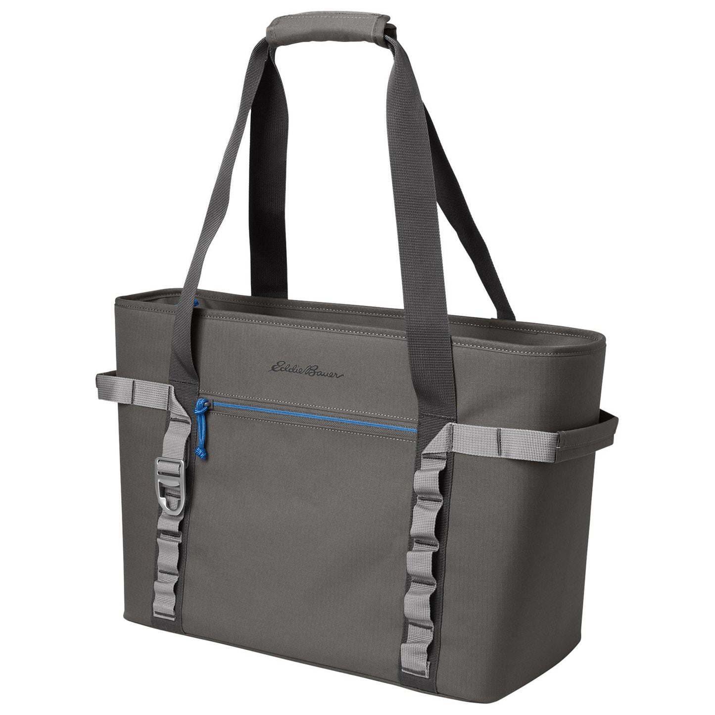 Black/Grey Steel Tote Bag - Eddie Bauer - Insulated Design