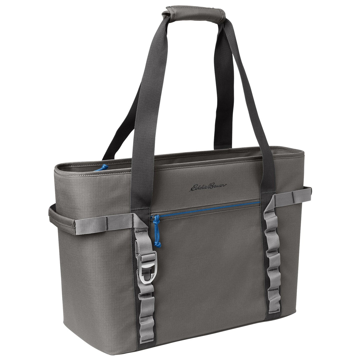 Black/Grey Steel Tote Bag - Eddie Bauer - Insulated Design
