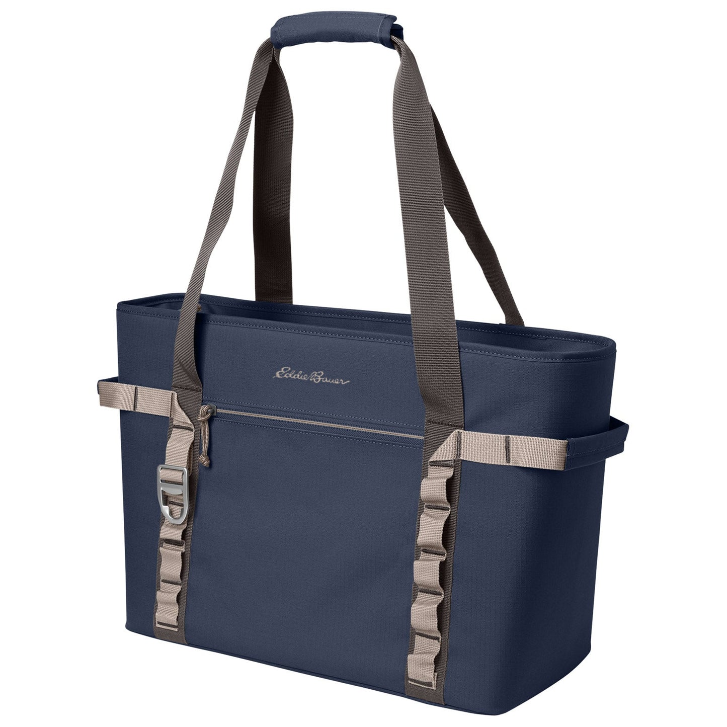Black/Grey Steel Tote Bag - Eddie Bauer - Insulated Design