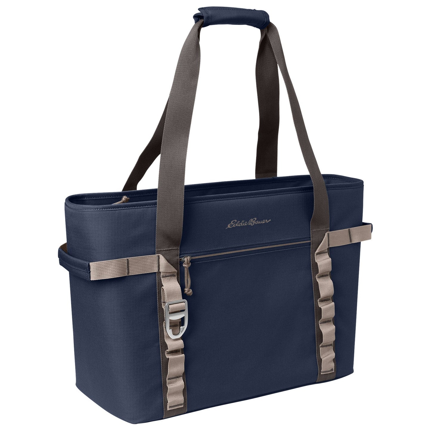 Black/Grey Steel Tote Bag - Eddie Bauer - Insulated Design