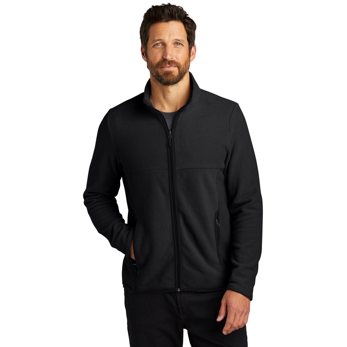 Charcoal Fleece Jacket - Port Authority - Cozy Layer