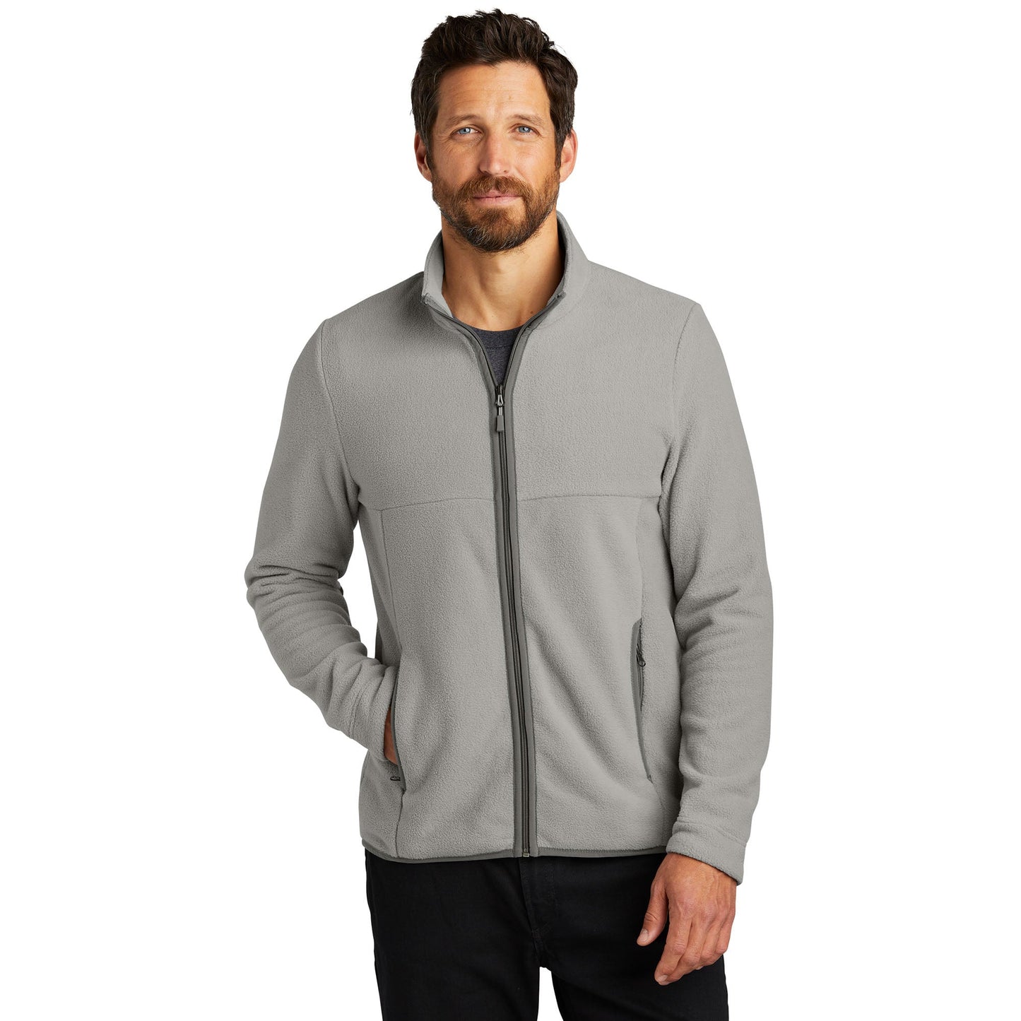 Charcoal Fleece Jacket - Port Authority - Cozy Layer