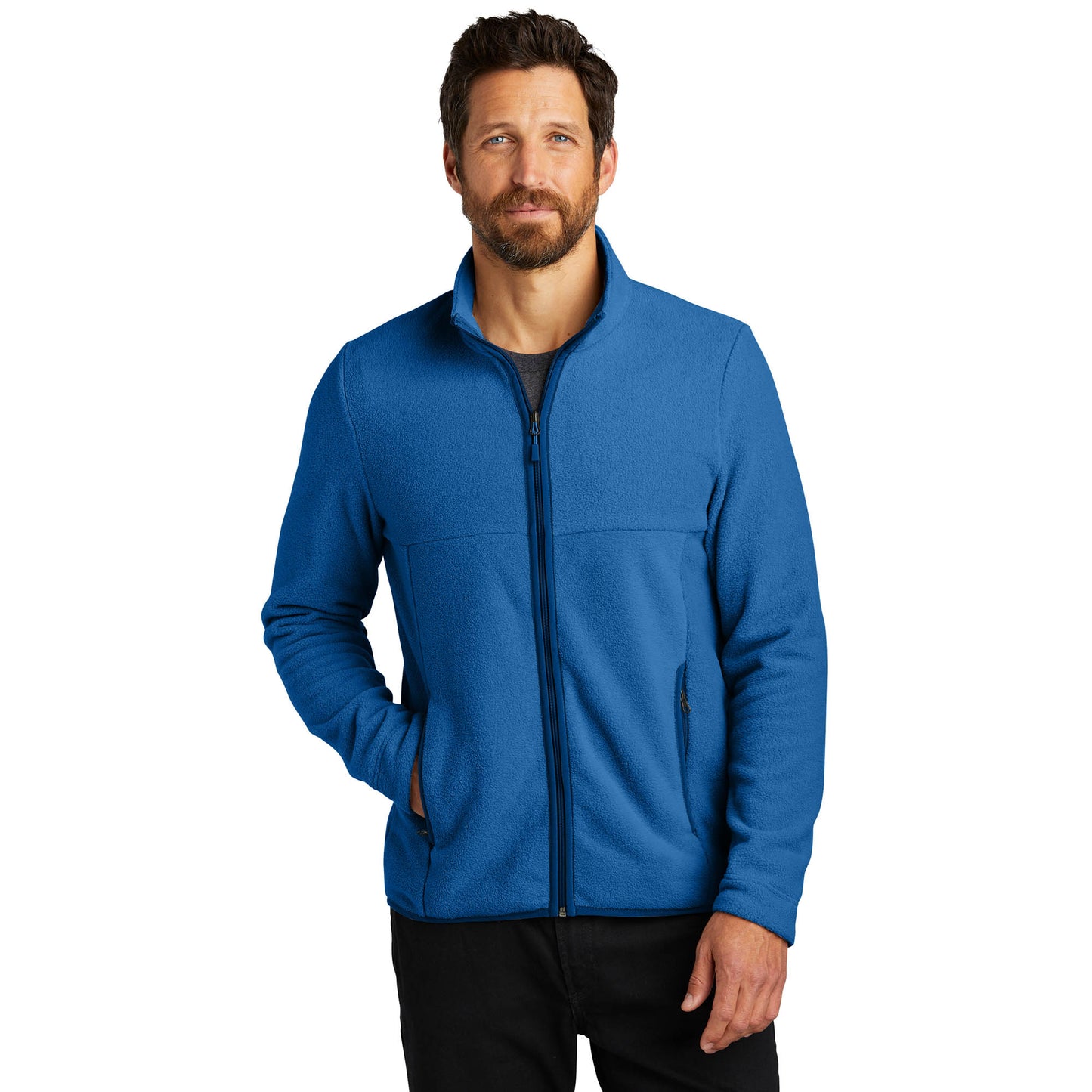 Charcoal Fleece Jacket - Port Authority - Cozy Layer