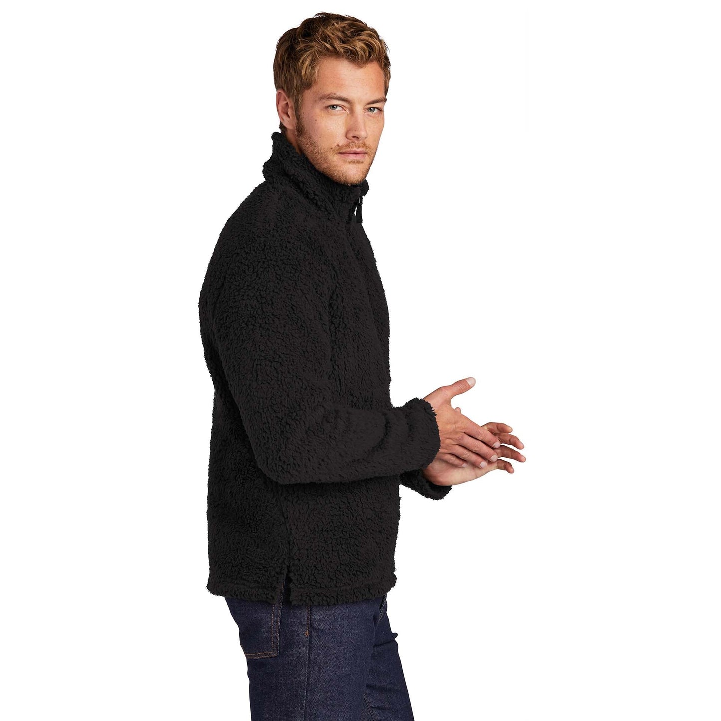 Black Cozy Sweatshirt - Port Authority - Warm Fleece