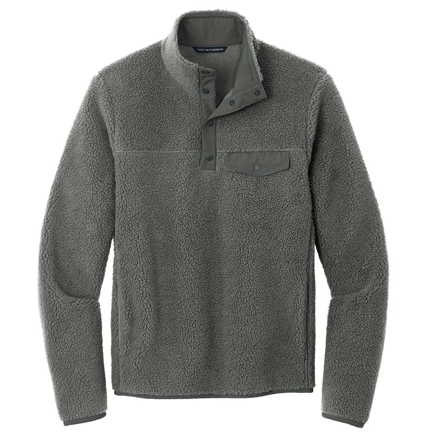 Deep Black Sweatshirt - Port Authority - Warm Fleece