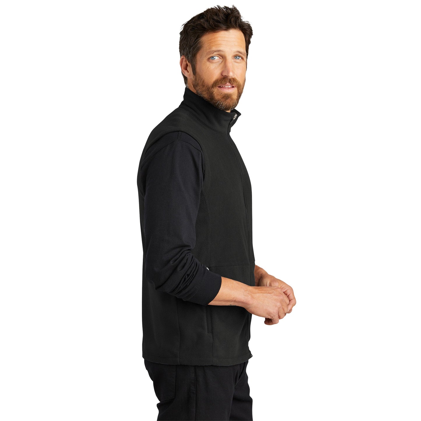 Black Microfleece Vests - Port Authority - Soft Fabric