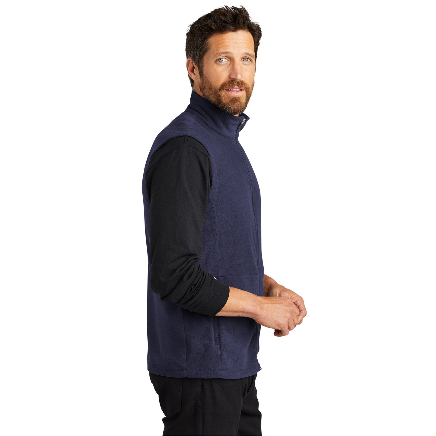 Black Microfleece Vests - Port Authority - Soft Fabric