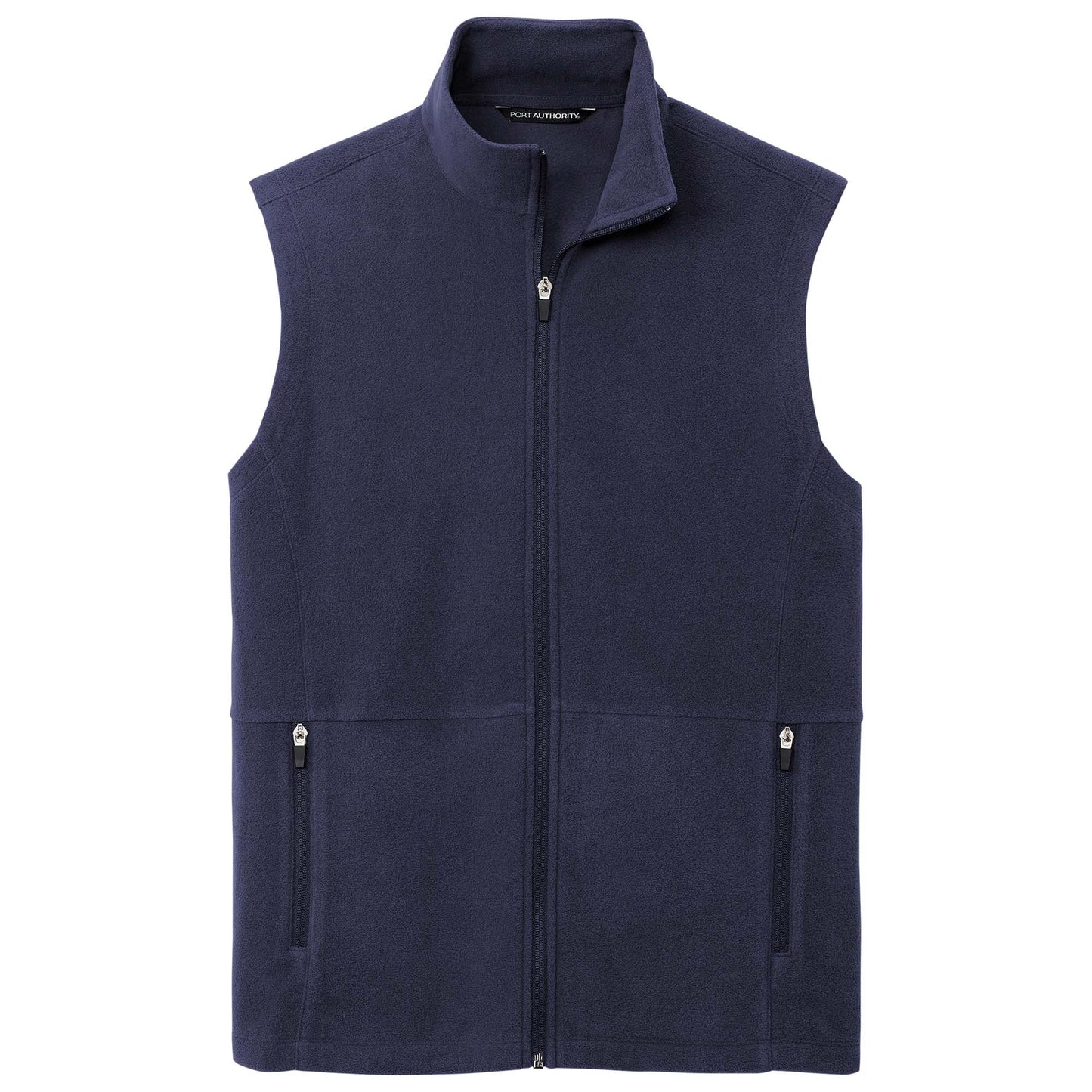 Black Microfleece Vests - Port Authority - Soft Fabric