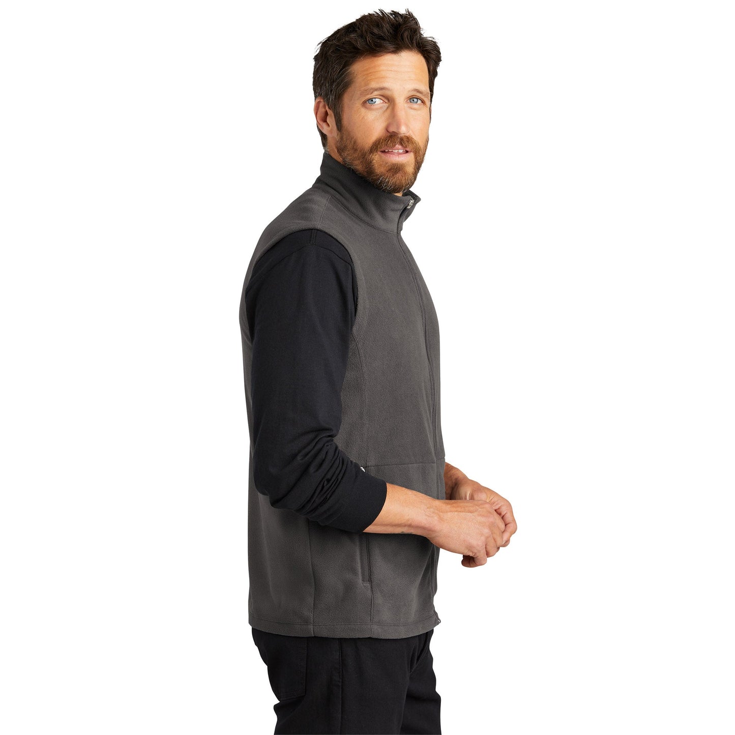 Black Microfleece Vests - Port Authority - Soft Fabric