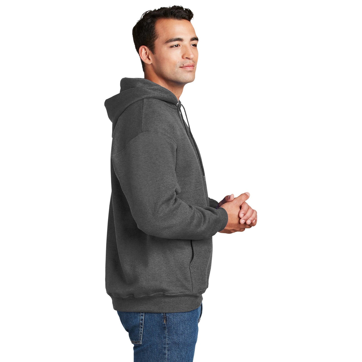 Ash Sweatshirts - Hanes - Cotton Blend Comfort