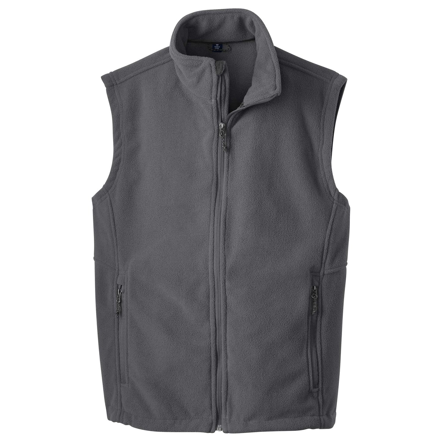 Black Fleece Vest - Port Authority - Ultra-Soft Comfort
