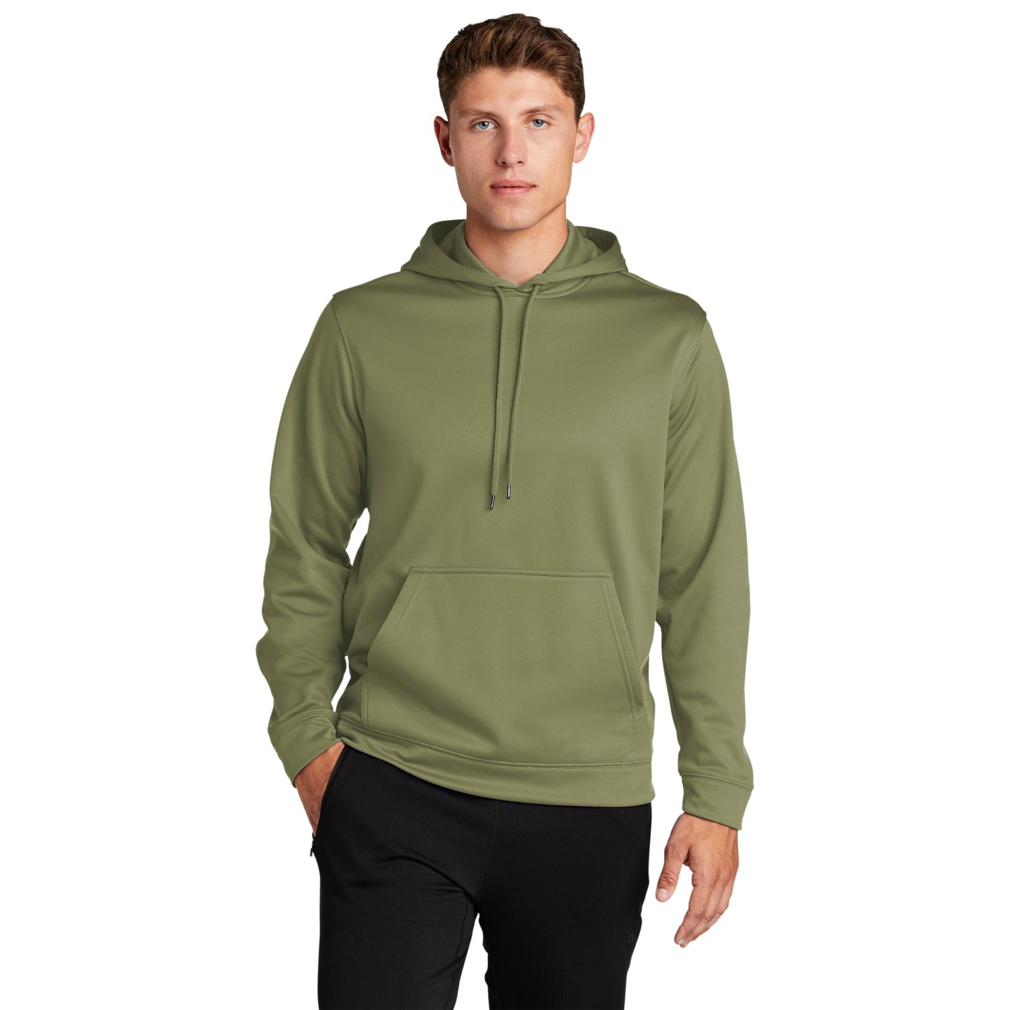 Deep Orange Sweatshirt - Sport-Tek - Sport-Wick Fleece