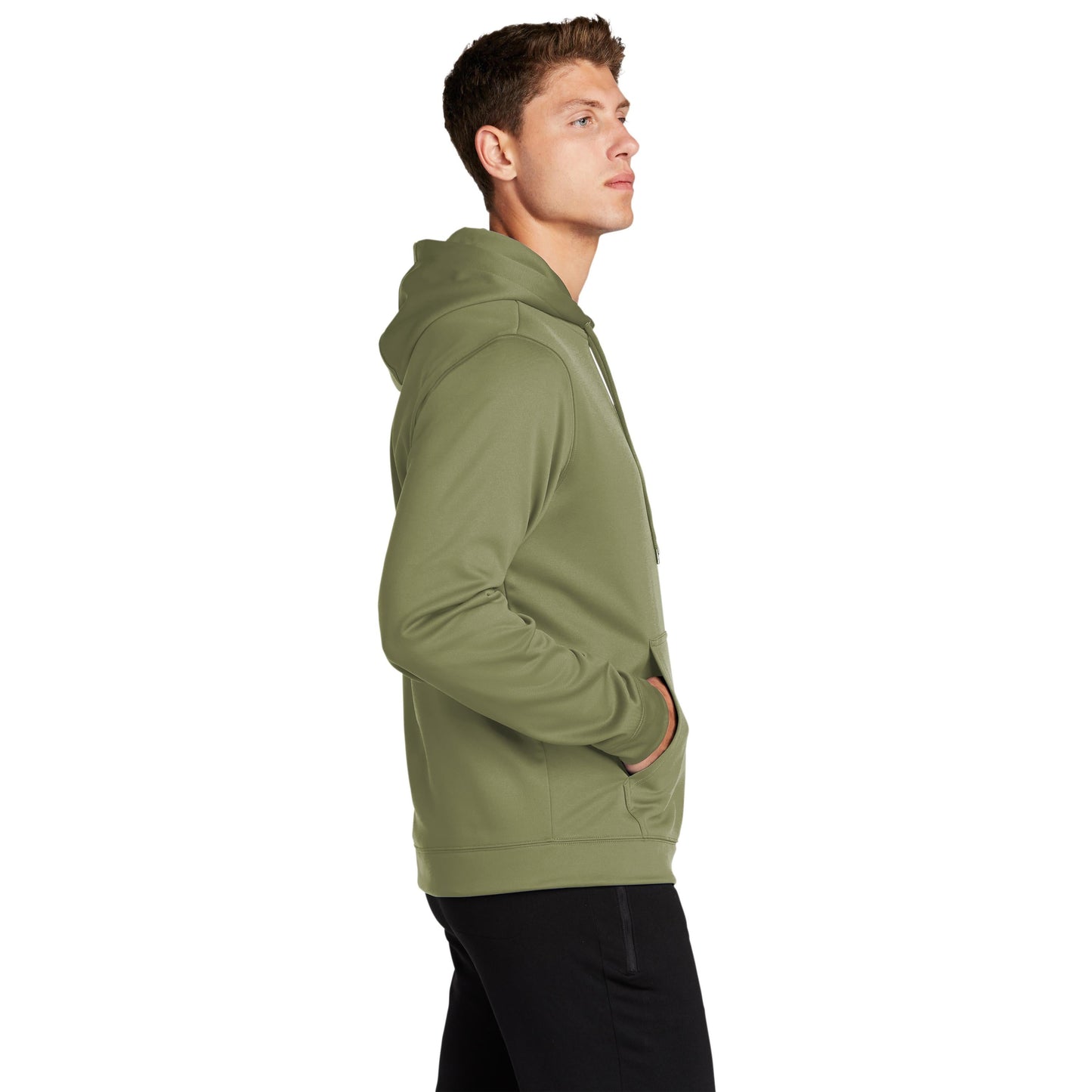 Deep Orange Sweatshirt - Sport-Tek - Sport-Wick Fleece