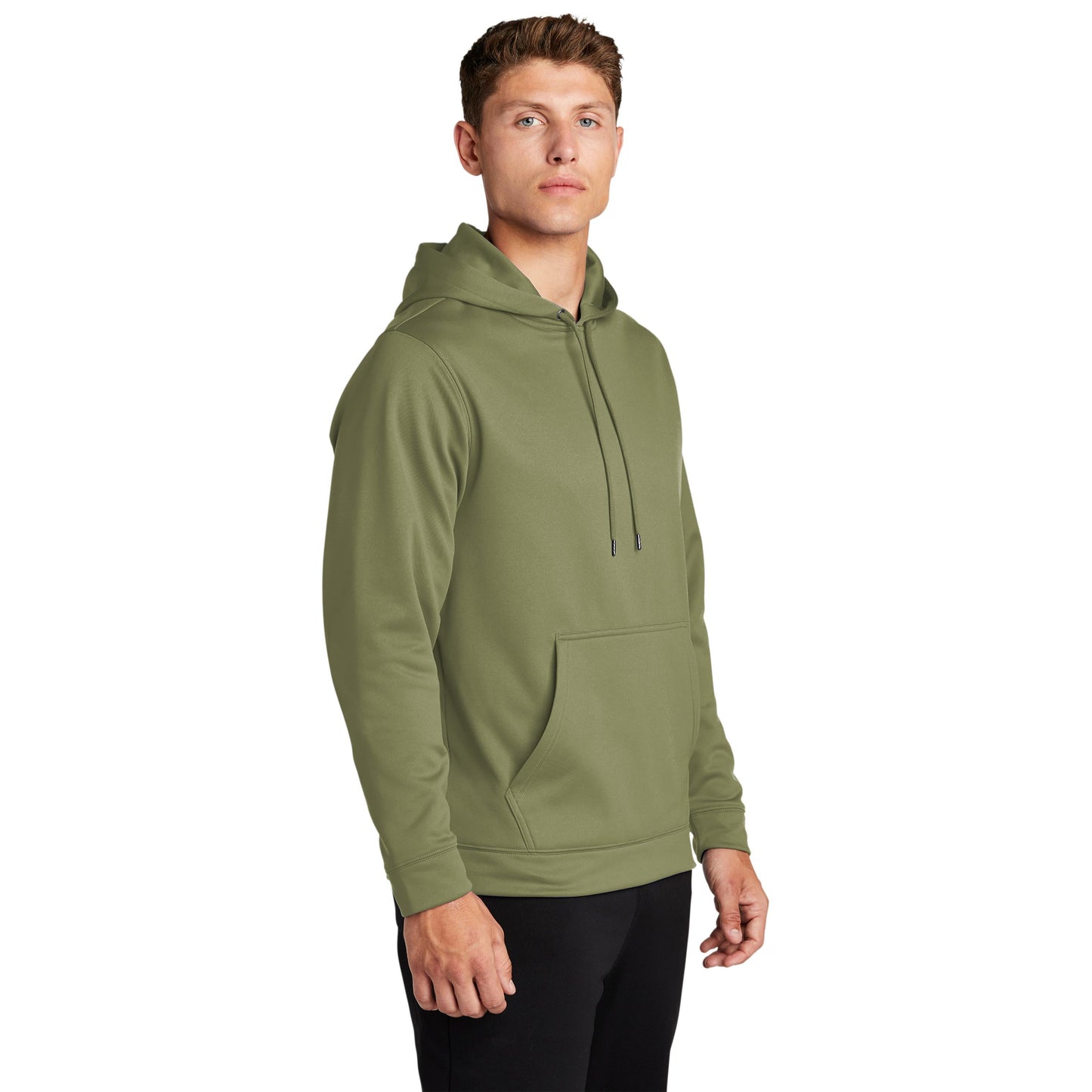 Deep Orange Sweatshirt - Sport-Tek - Sport-Wick Fleece