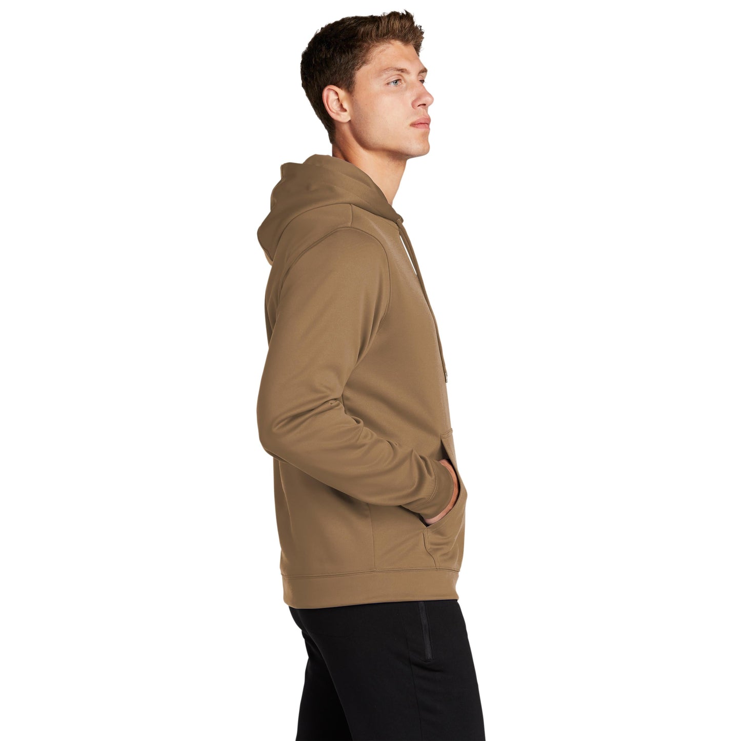 Deep Orange Sweatshirt - Sport-Tek - Sport-Wick Fleece