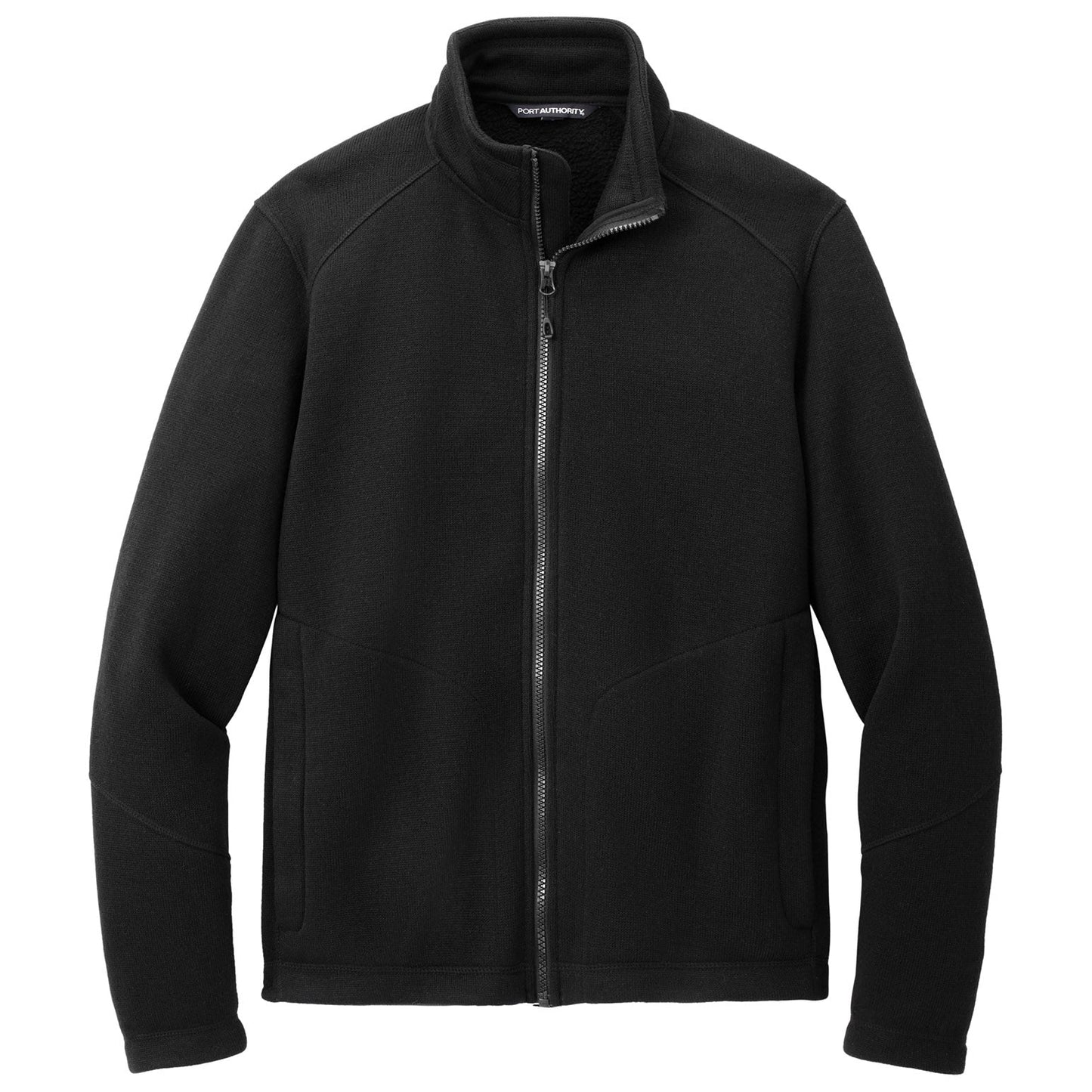 Deep Black Sweatshirts - Port & Company - Warm Fleece