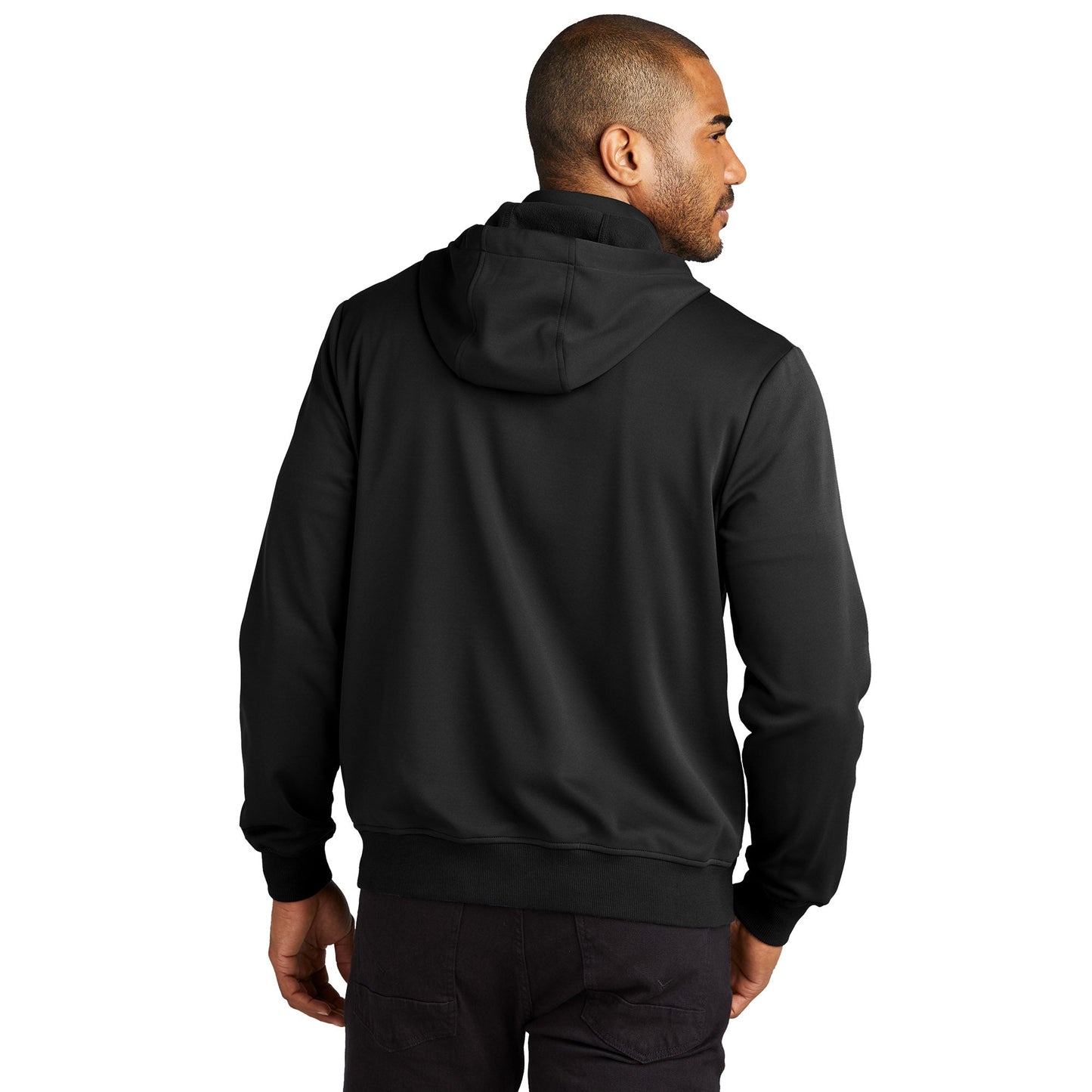Black Jackets - Port Authority - Cozy Fleece Material