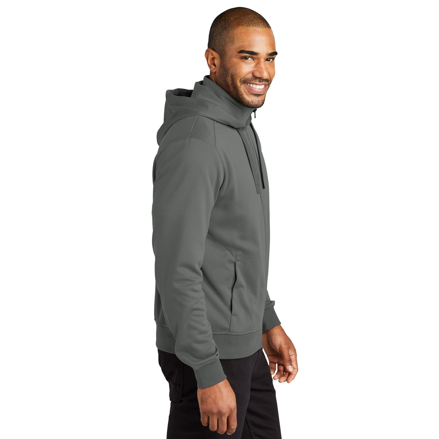 Black Jackets - Port Authority - Cozy Fleece Material