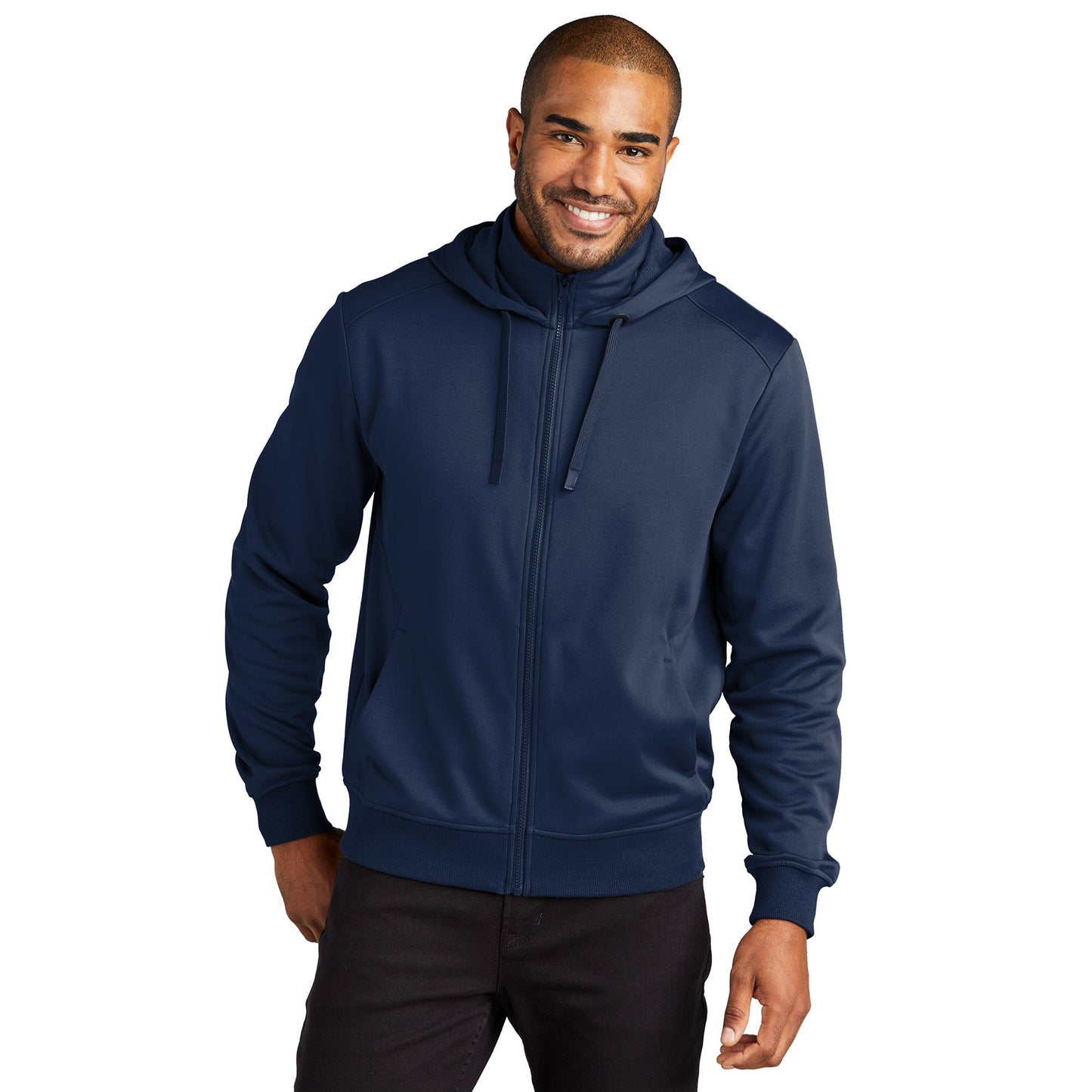 Black Jackets - Port Authority - Cozy Fleece Material