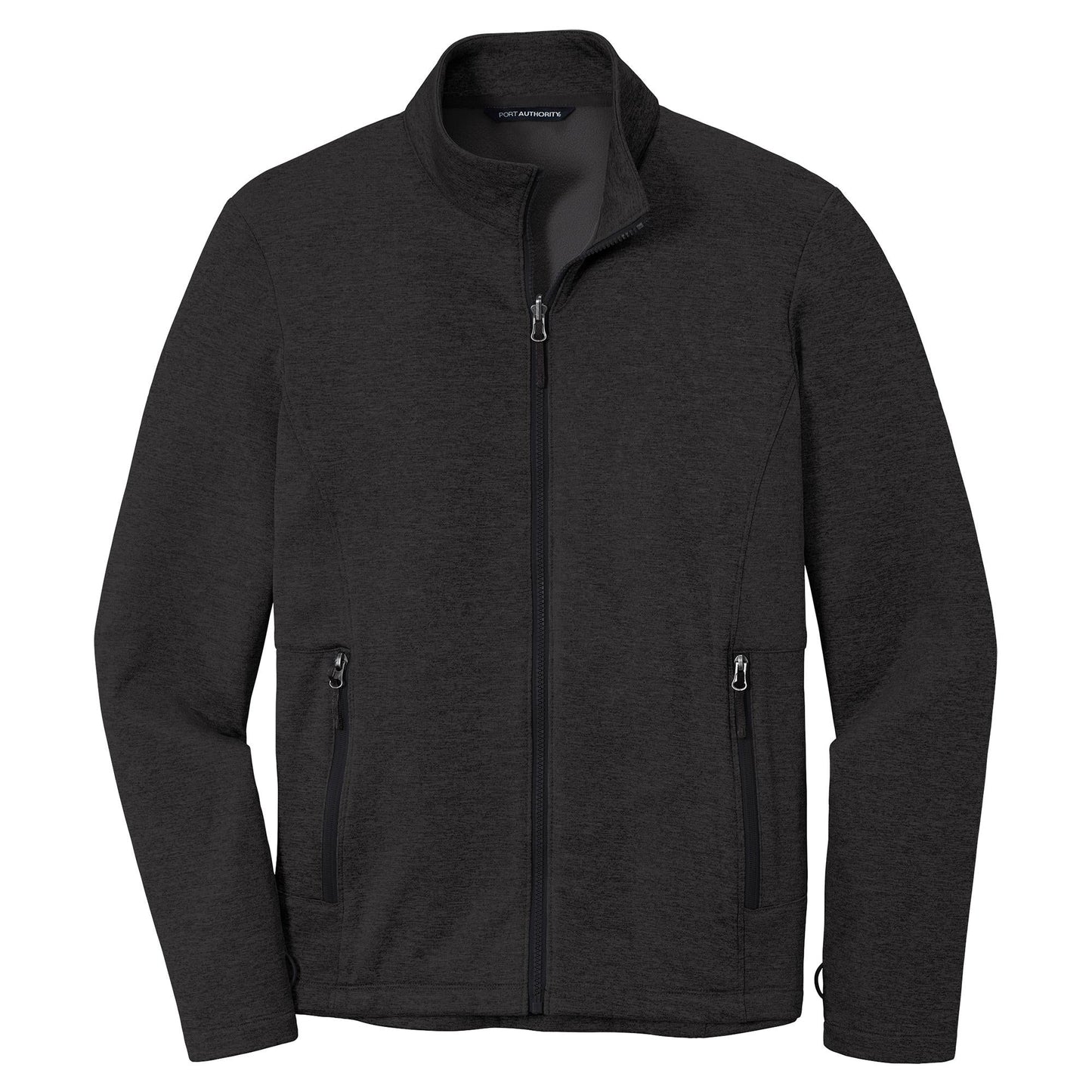 Deep Black Heather Jackets - Port Authority - Soft Fleece