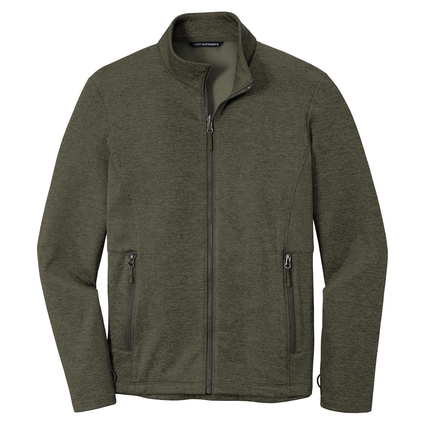 Deep Black Heather Jackets - Port Authority - Soft Fleece