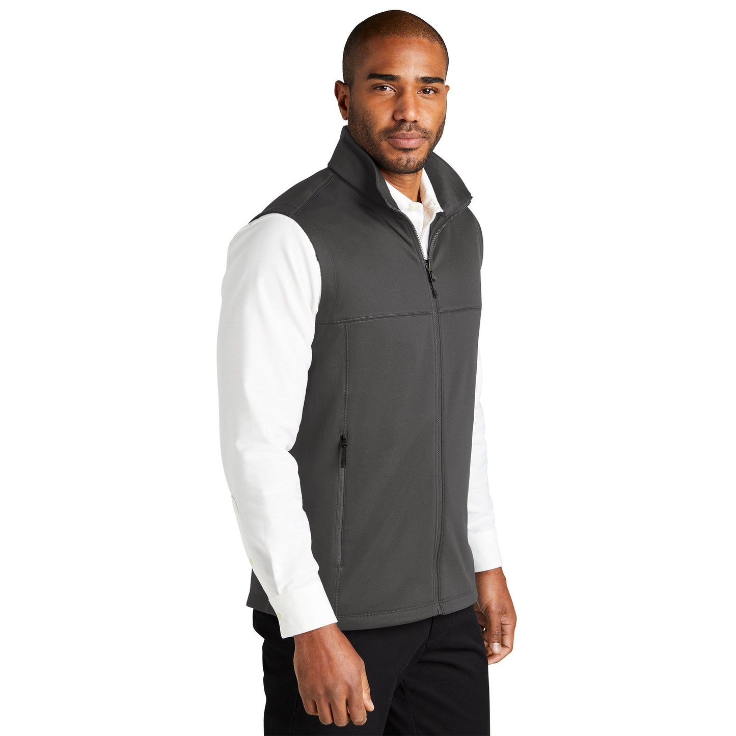Deep Black Vests - Port Authority - Cozy Fleece