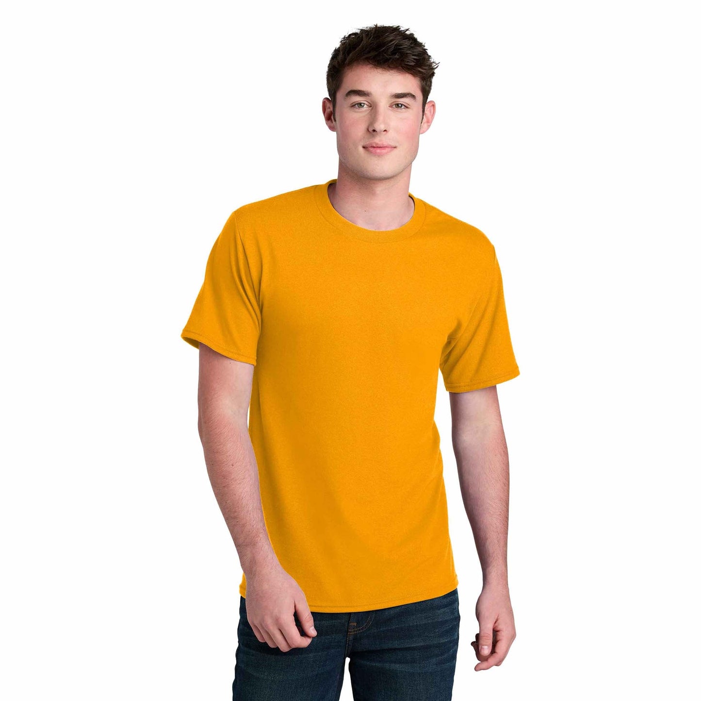 Aquatic Blue T-Shirts - Port & Company - Eco Friendly Cotton